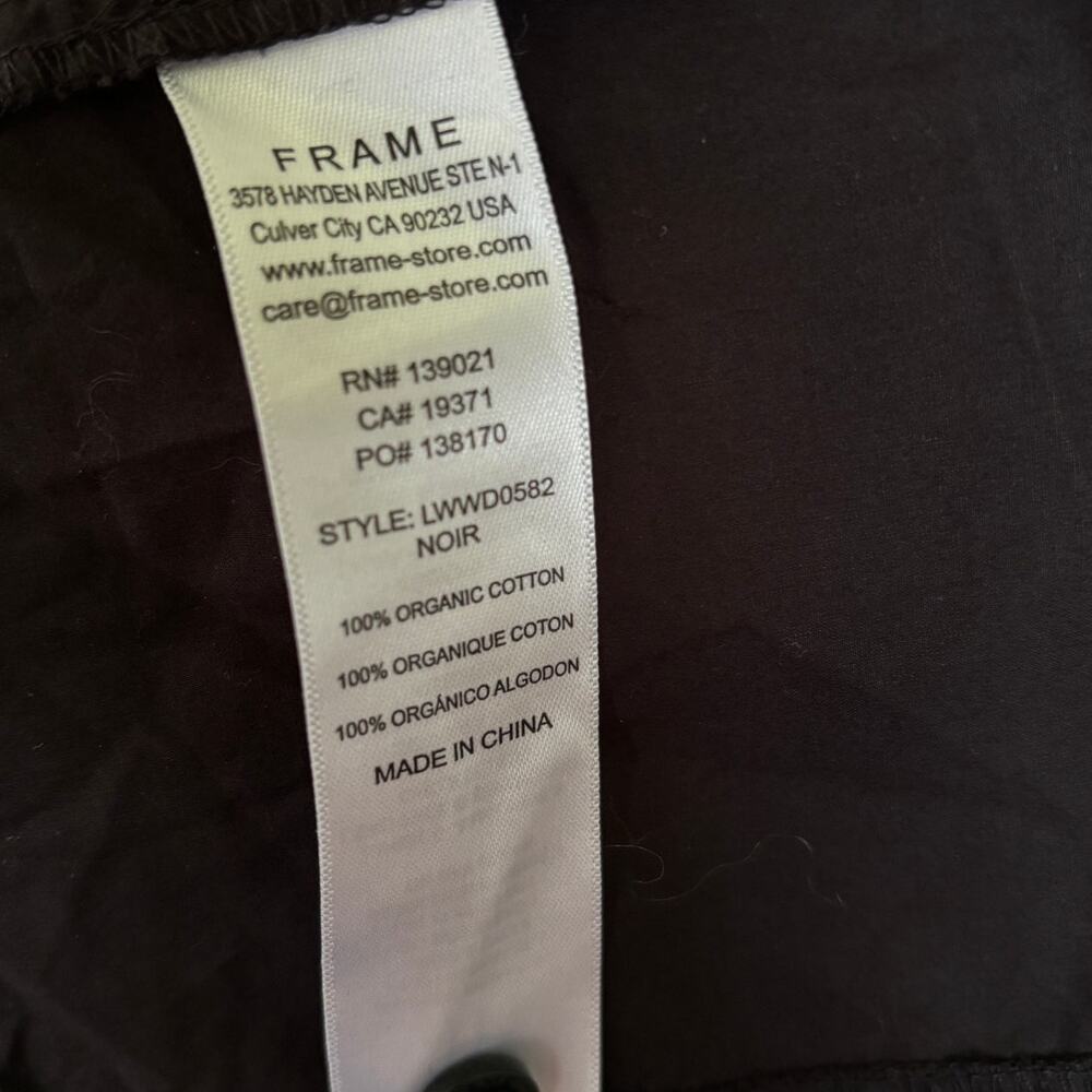 Frame Seam Detail Dress - Black - Size Extra Small View 4